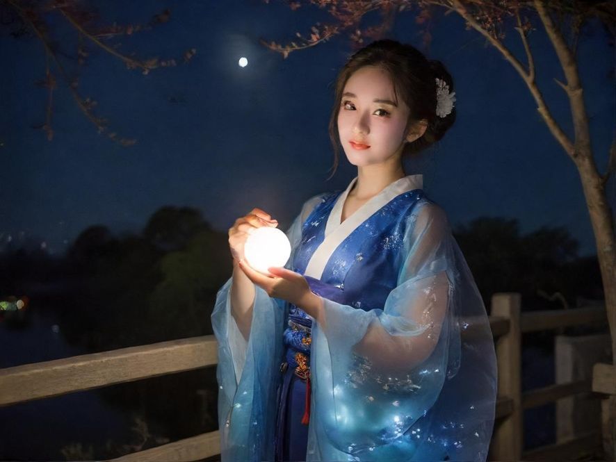 广州夜生活街景