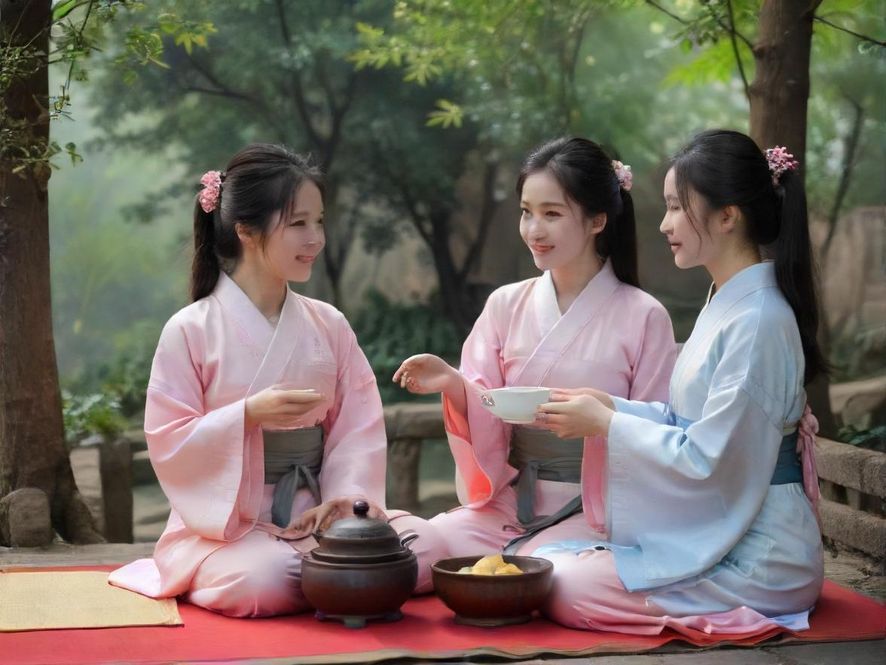 桑拿会所茶艺休息区