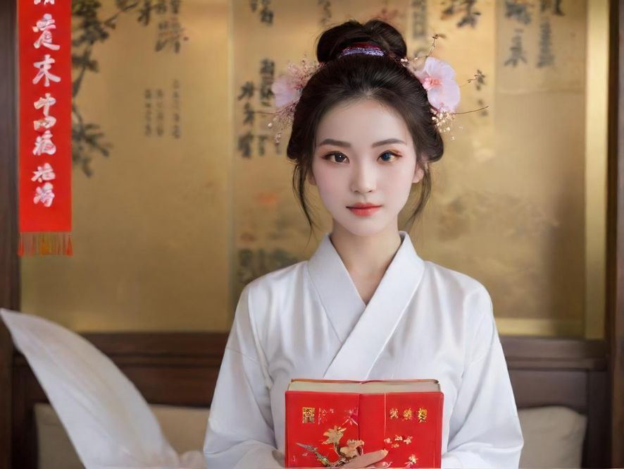 一位女士在深圳高端按摩工作室享受深度放松，脸上洋溢着平静与满足，俯视视角展现了奢华私密的个人空间。