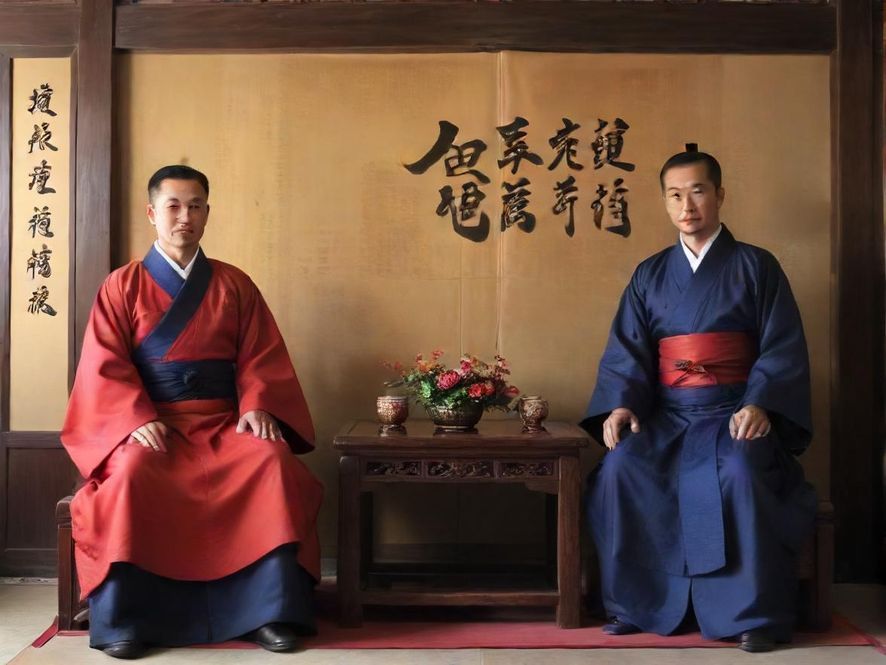 qm蒲君吧论坛的朋友们在咖啡馆里热烈交流，分享城市探索心得