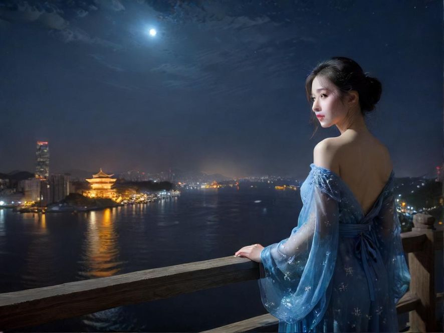 上海繁华夜场场景